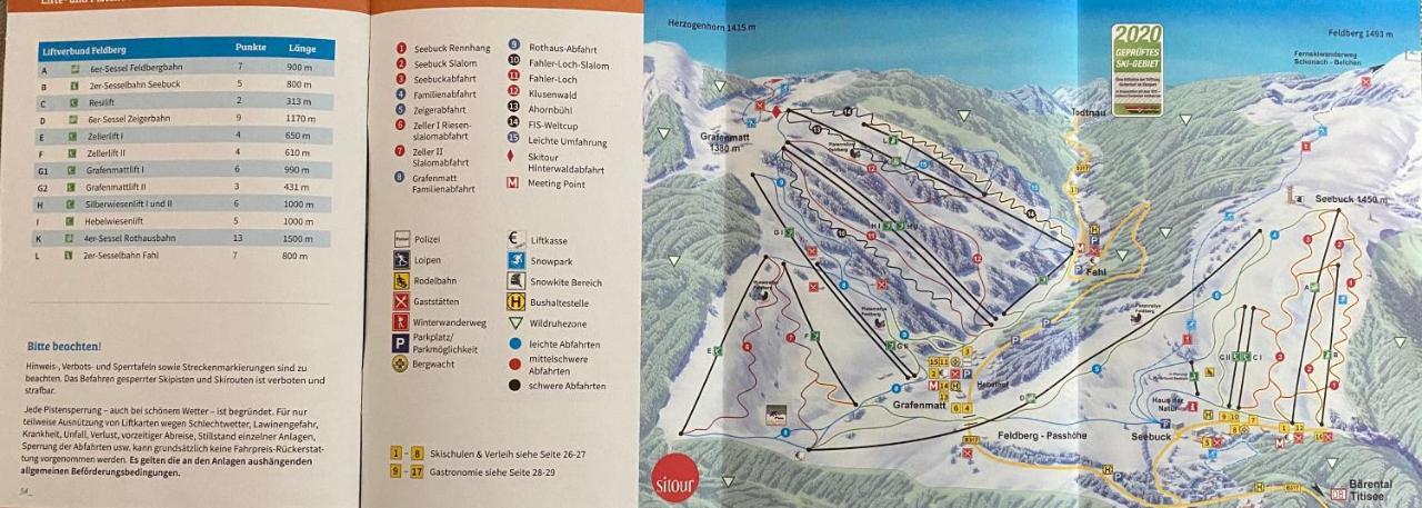 Blackforest Lounge direkt an der Skipiste, Ski in&Ski out, Skischule im Haus, Startpunkt für Wanderungen Feldberg  Exterior foto